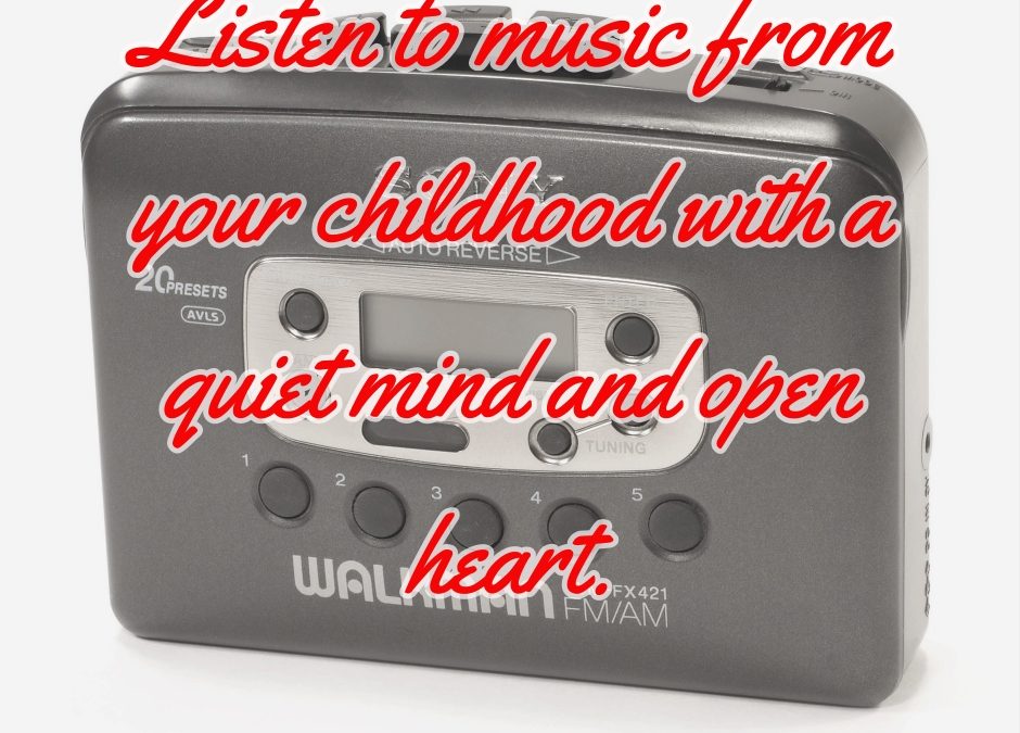 Music from our childhood holds keys to our present health.